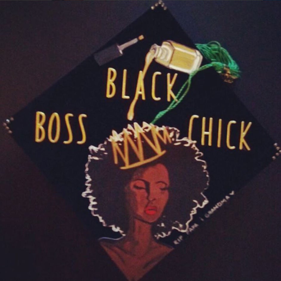 Cheers to Black Grads! 32 Of The Best Graduation Caps We've Seen This Year
